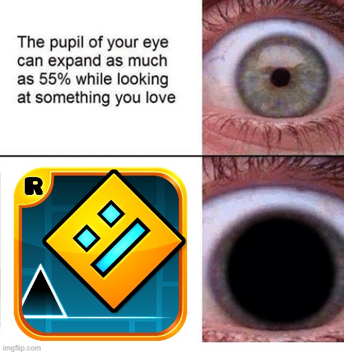 the pupil of your eye can expand | image tagged in the pupil of your eye can expand | made w/ Imgflip meme maker