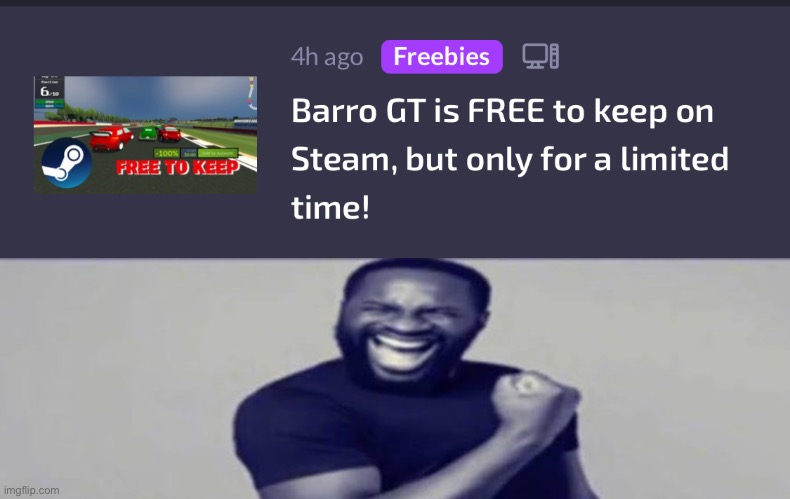 FREE GAME ALERT | image tagged in jigsaw yippeee | made w/ Imgflip meme maker