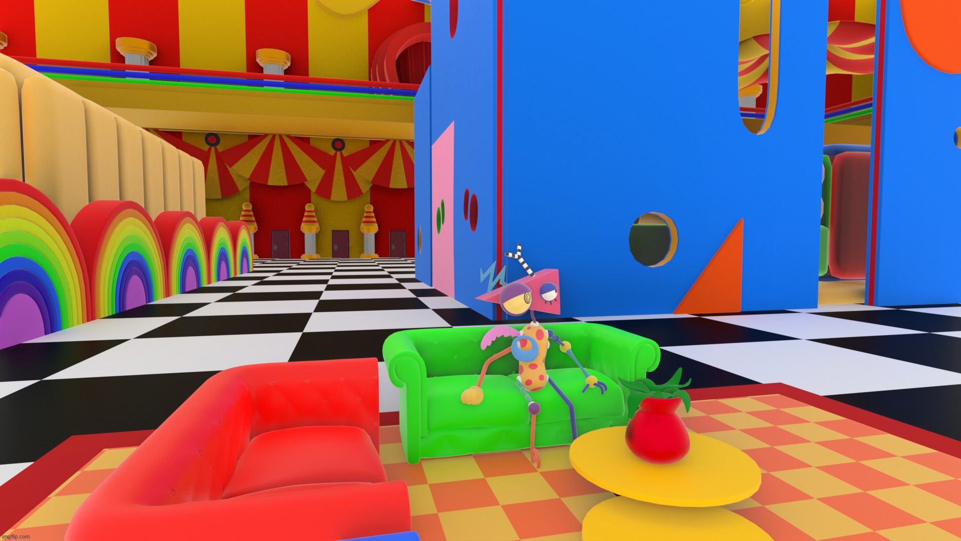 zooble render (models not by me, everything is by me) | made w/ Imgflip meme maker