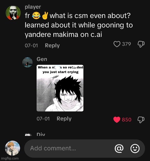 A comment I found on tiktok | image tagged in memes | made w/ Imgflip meme maker