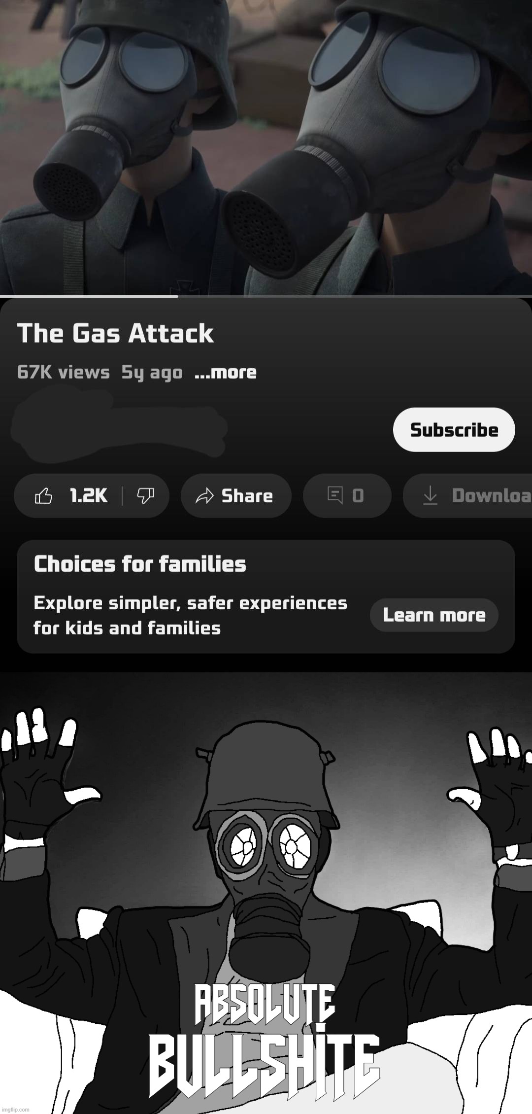 Whoever invented the "Made for Kids" feature on Youtube is one big pile of shite who smokes Mustard Gas all day. | ABSOLUTE; BULLSHITE | image tagged in annoying,memes,art,artwork,youtube,absolute cinema | made w/ Imgflip meme maker