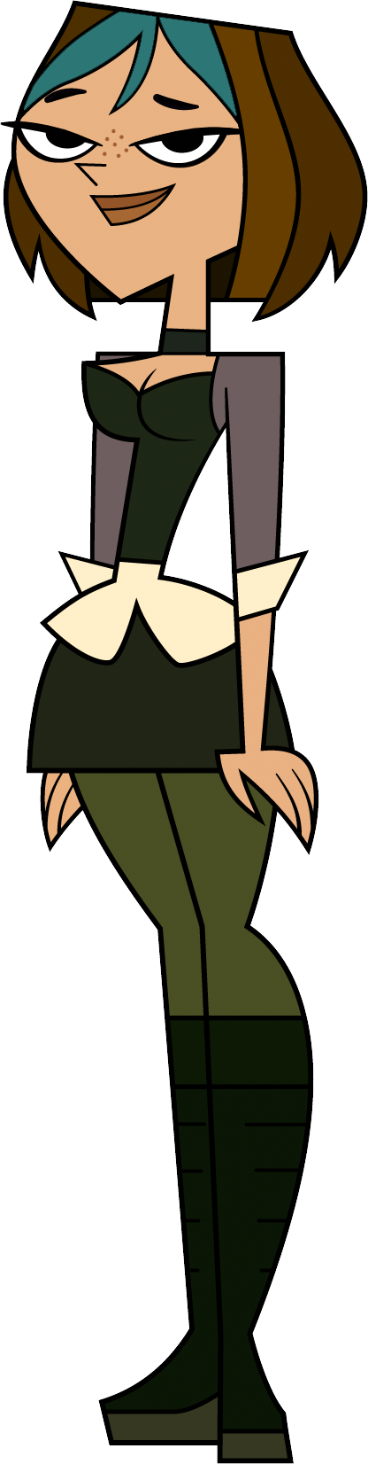 Courtney/Gwen Fusion (By me and Bryant) Blank Meme Template