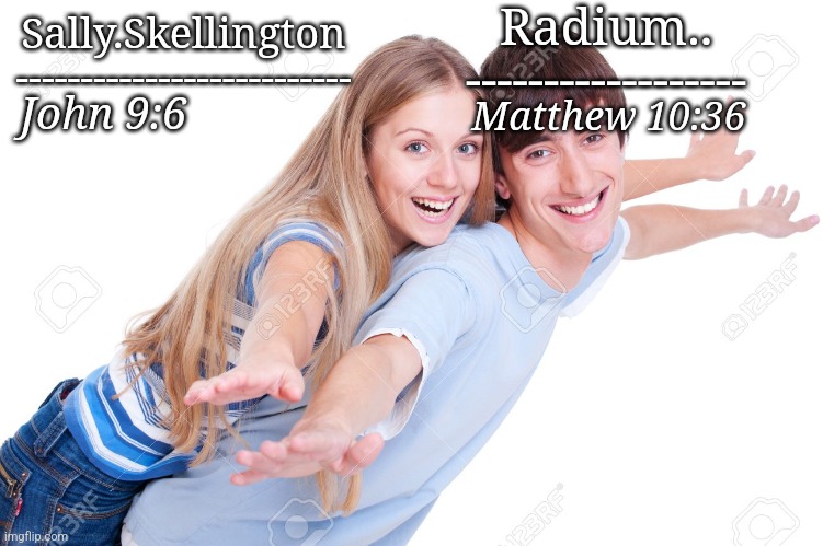 High Quality Radium and sally temp Blank Meme Template