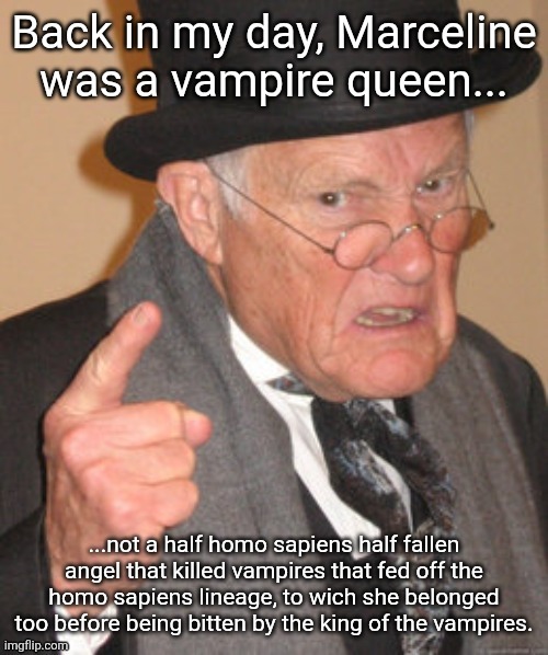 The 2007 Adventure Time Nicktoons pilot came before I came shortly, but we get the point. | image tagged in adventure time,garbage,lore,marceline,vampires | made w/ Imgflip meme maker