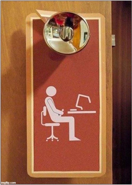 DO NOT GO IN THERE ! | image tagged in hotel,do not disturb,computer,dark humour | made w/ Imgflip meme maker