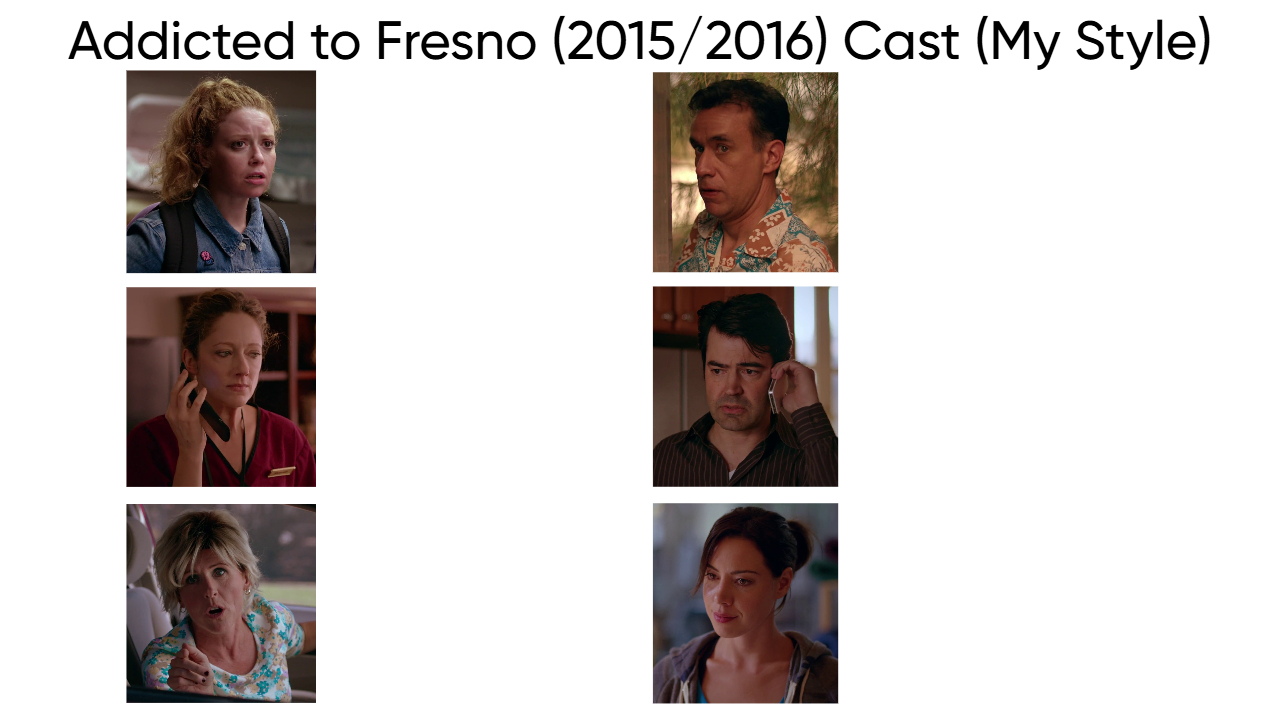 Addicted to Fresno (2015/2016) Cast (My Style) Blank Meme Template