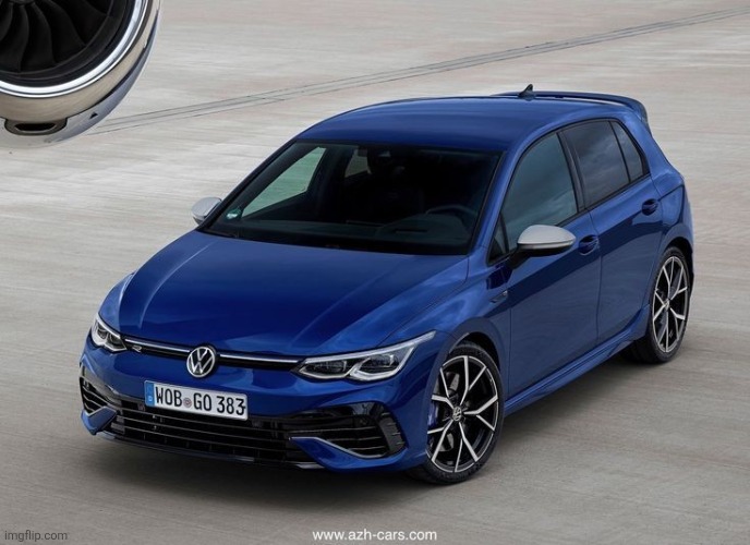 Volkswagen Golf R | image tagged in volkswagen golf r | made w/ Imgflip meme maker