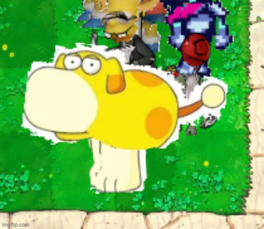 Uhh comment a caracter and i'll add it to pvz | made w/ Imgflip meme maker