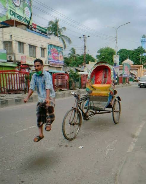 Rickshaw Blank Meme Template
