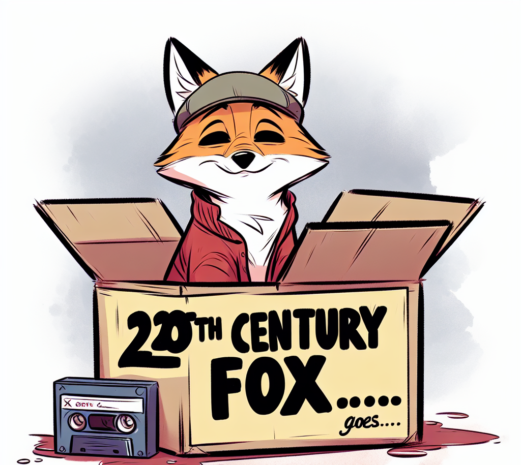 “20th century fox goes...” text is top on the box Blank Meme Template