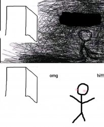 oh hi Blank Meme Template
