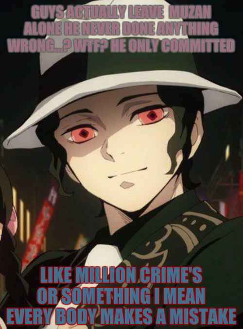 muzan Blank Meme Template
