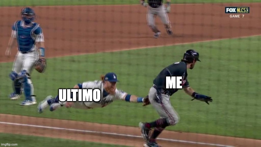 Can't Escape from Turner | ULTIMO ME | image tagged in can't escape from turner | made w/ Imgflip meme maker