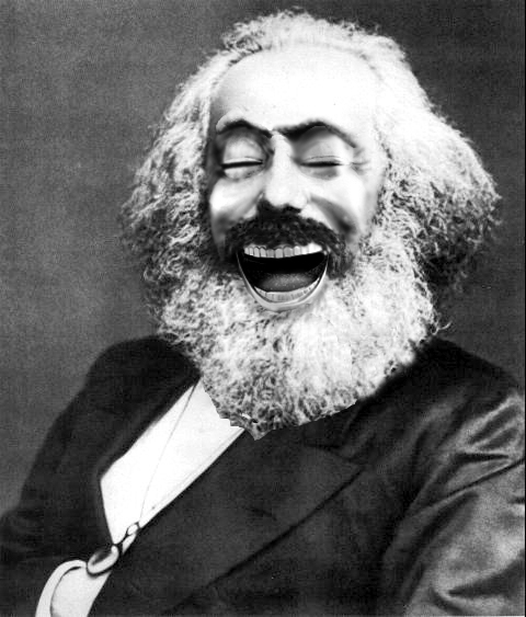 Laughing Marx Blank Meme Template