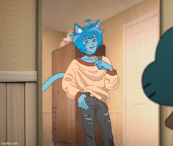 Femboy gumball before gta 6 | made w/ Imgflip meme maker