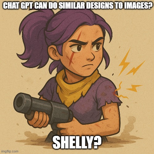bruh stars | CHAT GPT CAN DO SIMILAR DESIGNS TO IMAGES? SHELLY? | image tagged in chatgpt | made w/ Imgflip meme maker