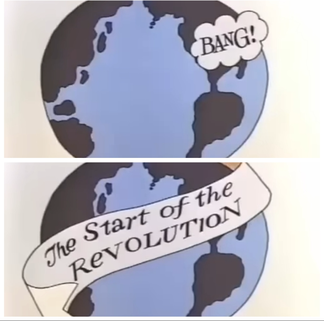 The shot heard round the world Blank Meme Template