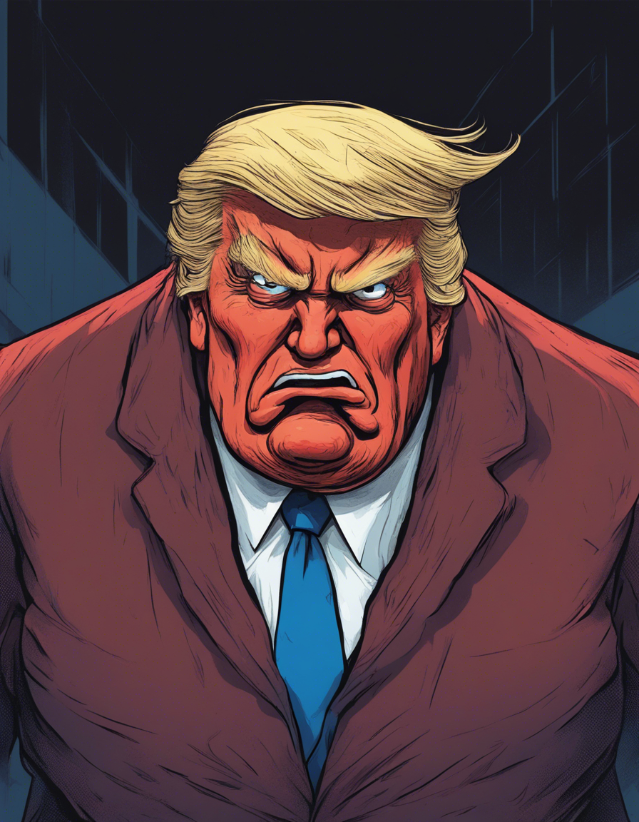 Trump angry his influencers won't shut up about Epstein Blank Meme Template