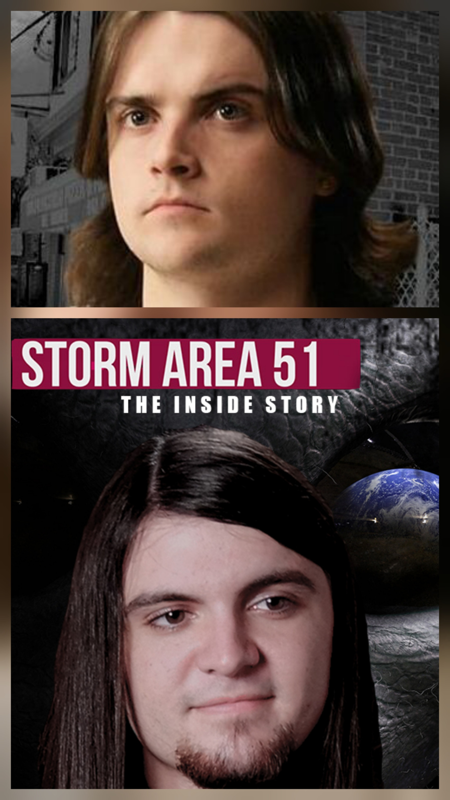 AJ Soprano Storm Area 51 Blank Meme Template