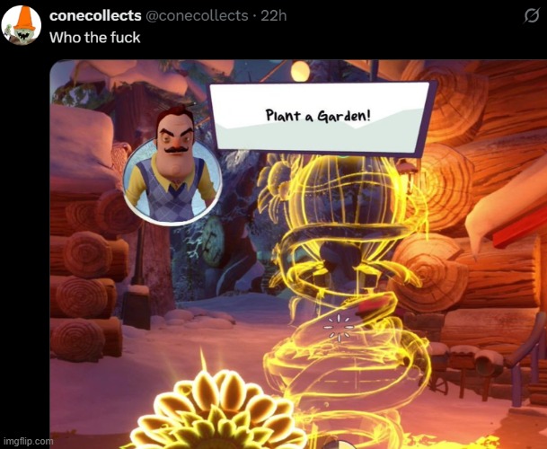 image tagged in shitpost,pvz | made w/ Imgflip meme maker