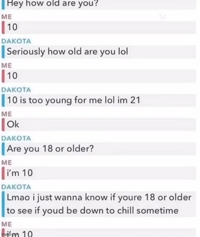 10 | made w/ Imgflip meme maker