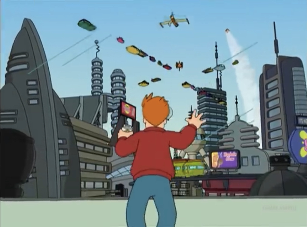 Futurama window Blank Meme Template