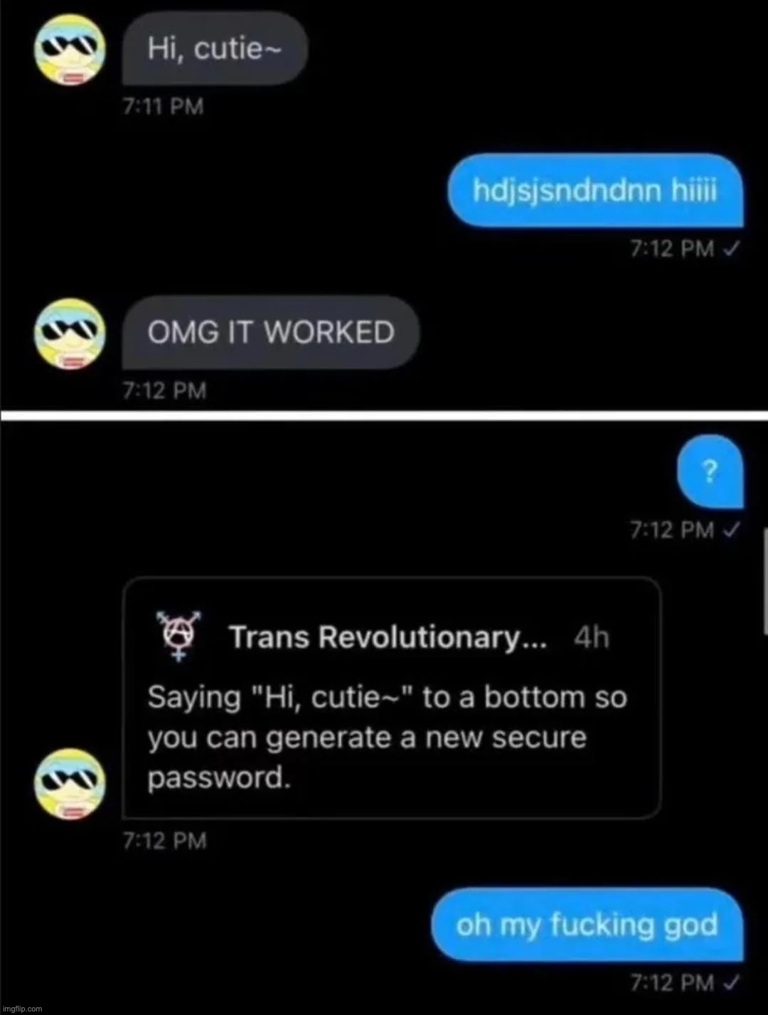 made w/ Imgflip meme maker