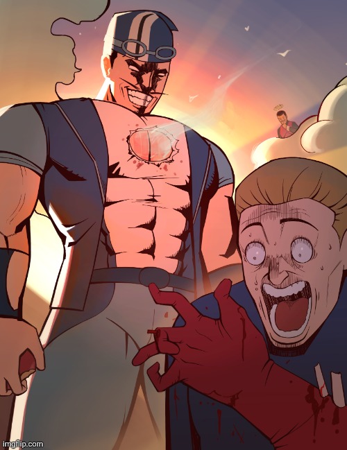 Sportacus Vs Homelander | image tagged in sportacus vs homelander | made w/ Imgflip meme maker