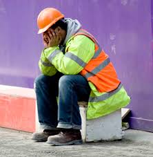 Tired worker Blank Meme Template