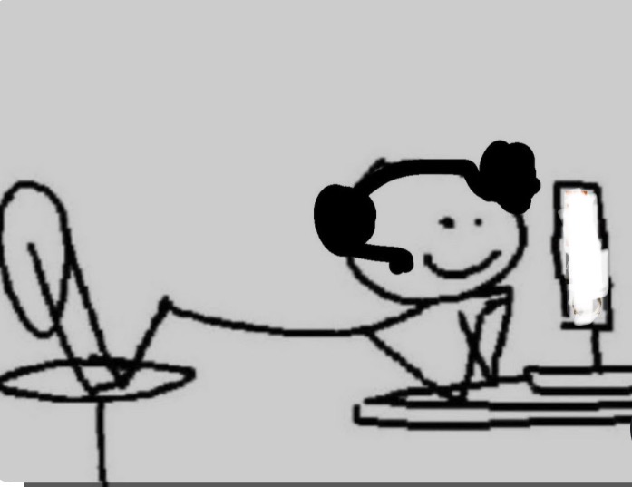 Caking on the phone Blank Meme Template