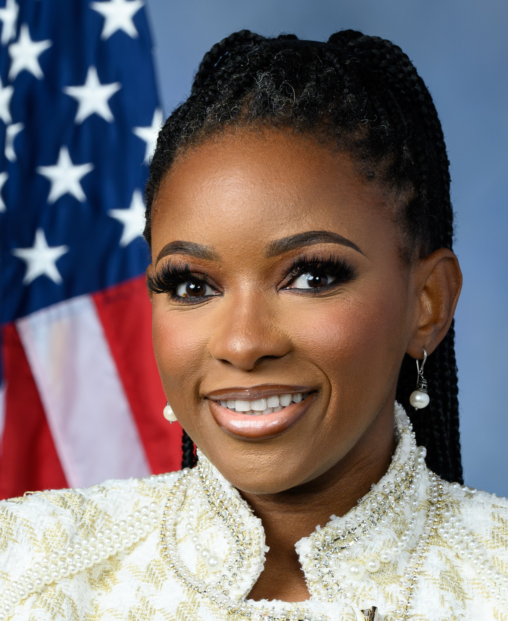 Jasmine Crockett - Texas House Representative Blank Meme Template
