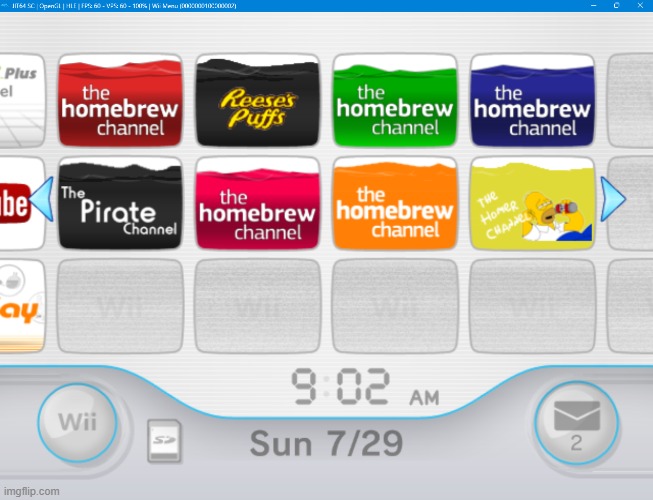 do i have enough homebrew channels | made w/ Imgflip meme maker