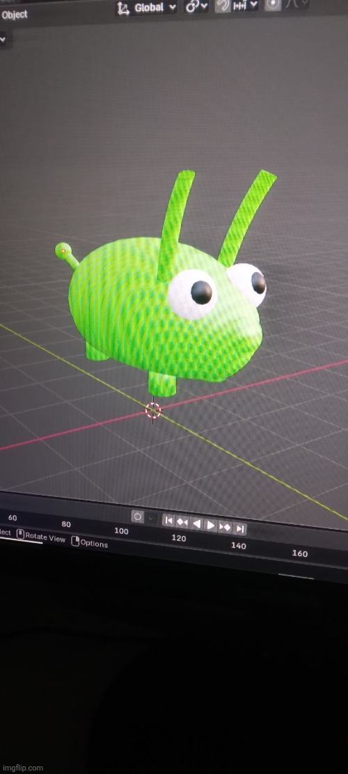 Just a thing I made | image tagged in bored,blender,lol,idk | made w/ Imgflip meme maker