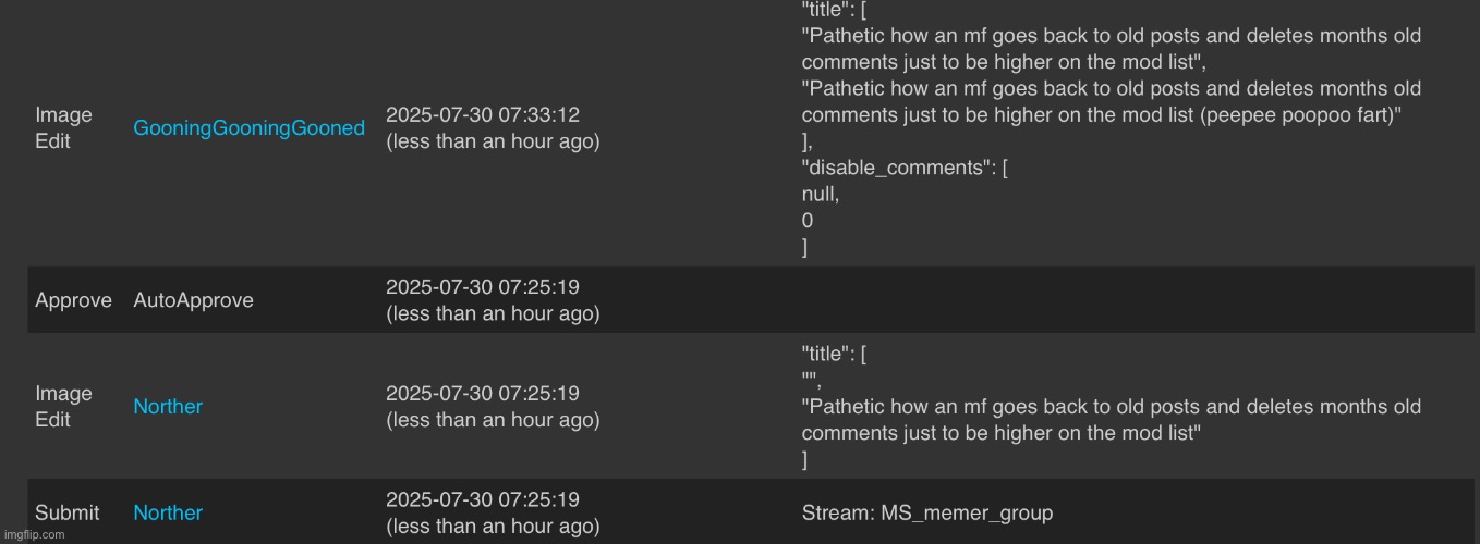 LMFAO bro got pissed into changing the title | made w/ Imgflip meme maker