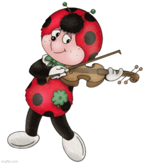 Cococinel 1992 (Cocomiel) ladybug playing the violin | image tagged in cococinel | made w/ Imgflip meme maker