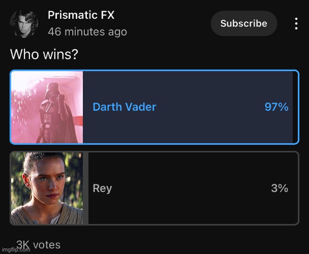 Who are the 90 degens who picked Rey | made w/ Imgflip meme maker