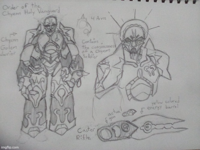 Order of the Chyenn Holy Vanguard (newest faction in "Everdawn", lore in comments) | made w/ Imgflip meme maker