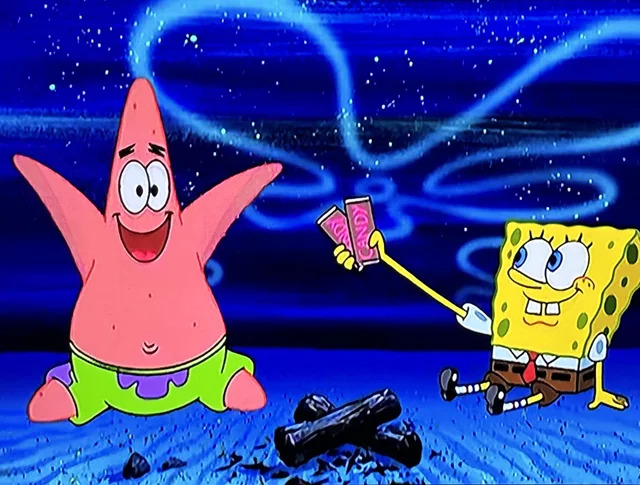 Patrick Rectangles Blank Meme Template