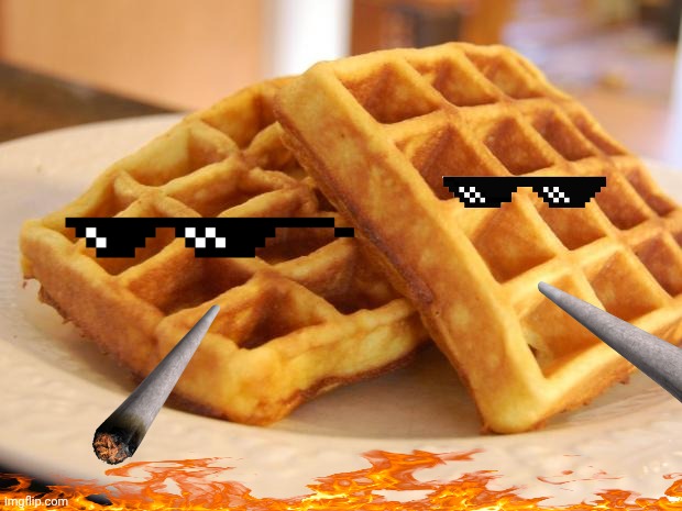 Cool Waffles | image tagged in essay waffle | made w/ Imgflip meme maker