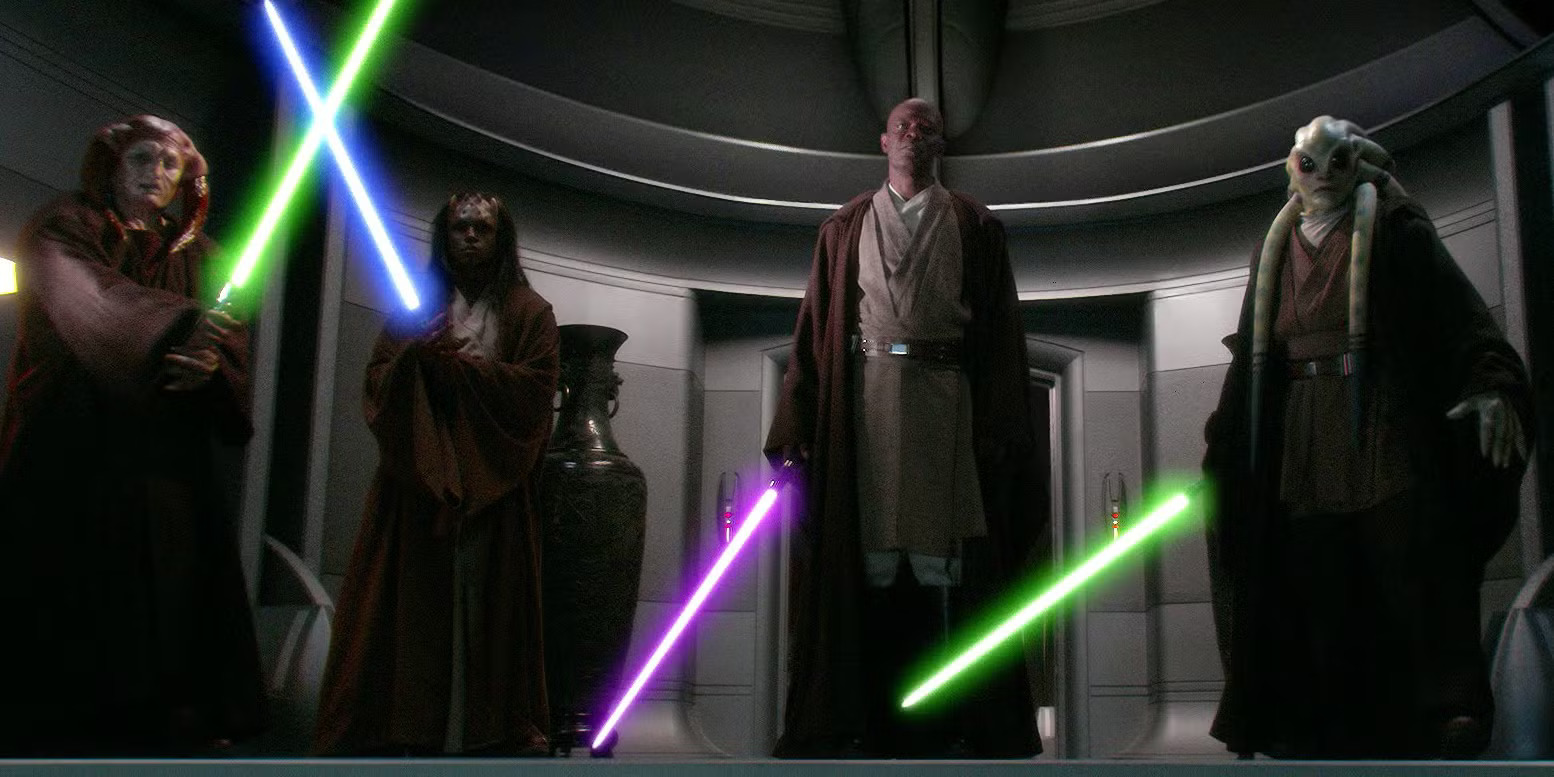 Mace windu and Jedi Blank Meme Template