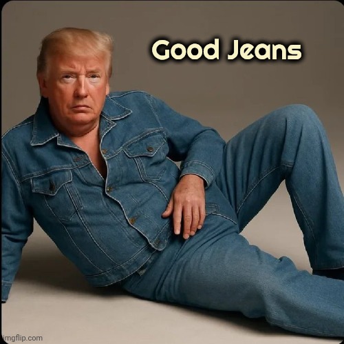 Liberals must enjoy being triggered | Good Jeans | image tagged in jeans,maga,america,honey tell me what's wrong,commercials,fact of life | made w/ Imgflip meme maker
