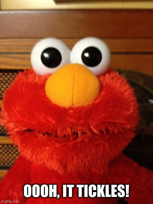 Tickle Me Hell No | OOOH, IT TICKLES! | image tagged in tickle me hell no | made w/ Imgflip meme maker