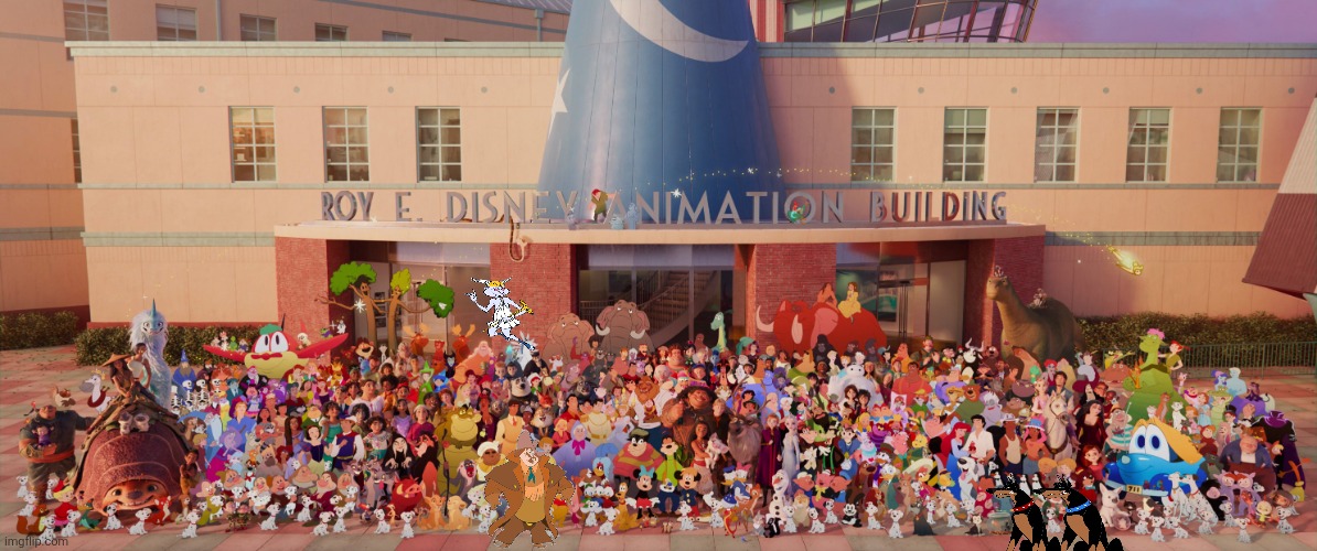 Once Upon A Studio Group Photo | image tagged in once upon a studio group photo | made w/ Imgflip meme maker