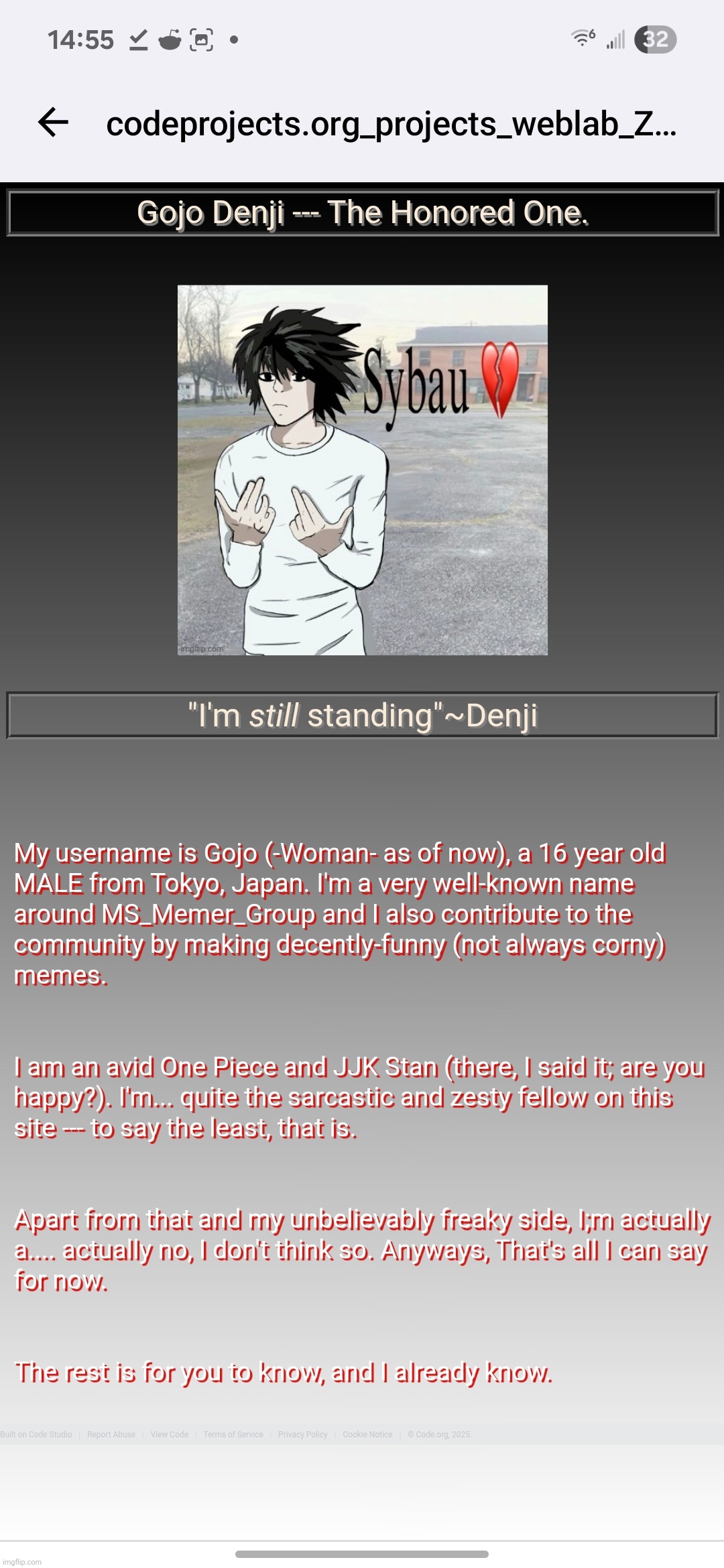 made w/ Imgflip meme maker
