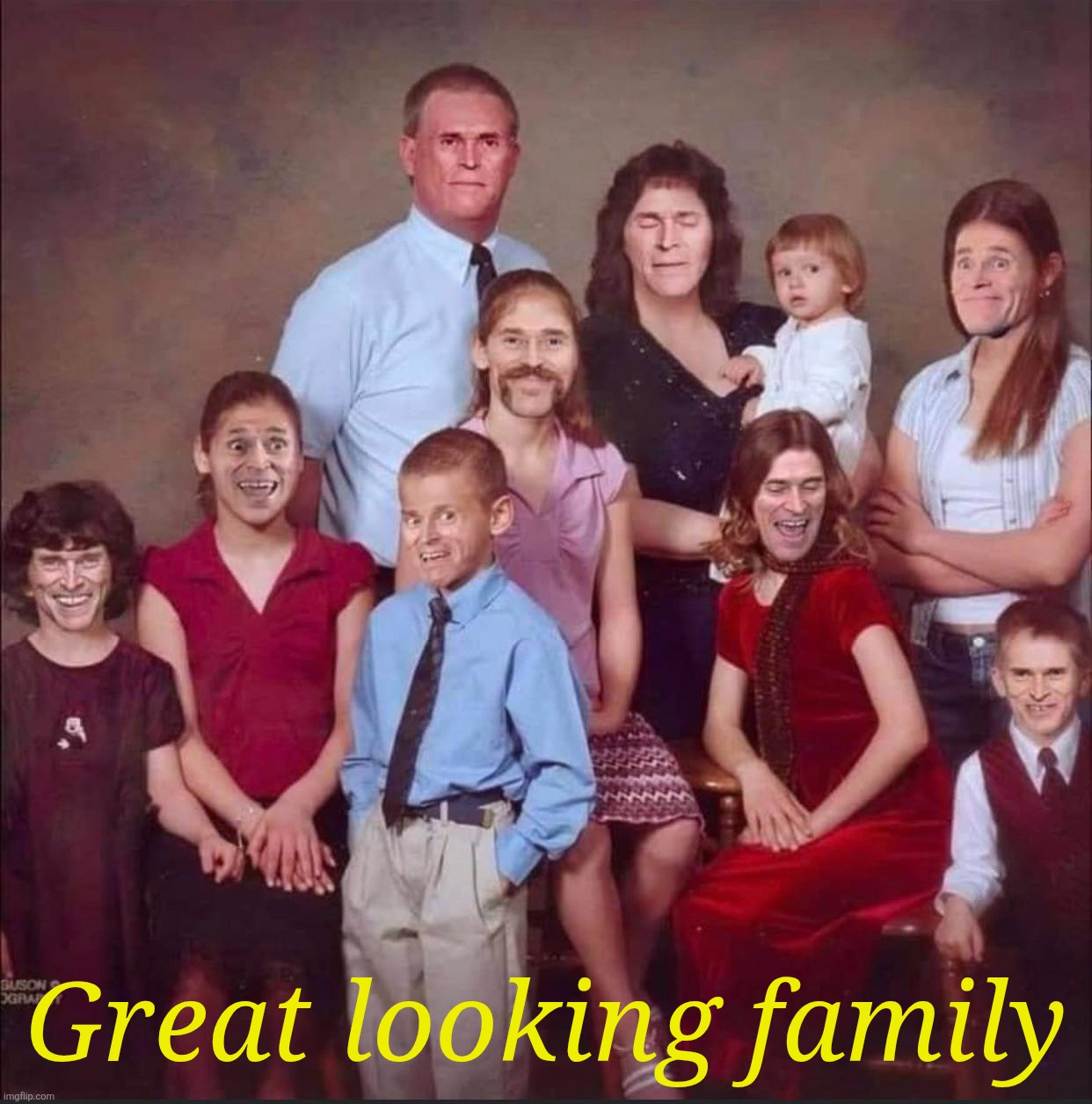 Great looking family | made w/ Imgflip meme maker