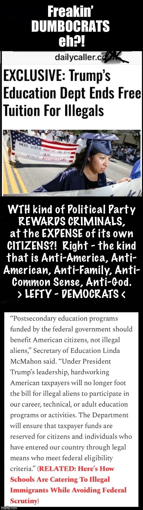 Vote Dem = Fund CRIMINALS | image tagged in memes,lefty pukes make me sick,stupid liars cheaters thieves,evil n perverted,delusional douchebags,kissmyass lefty | made w/ Imgflip meme maker