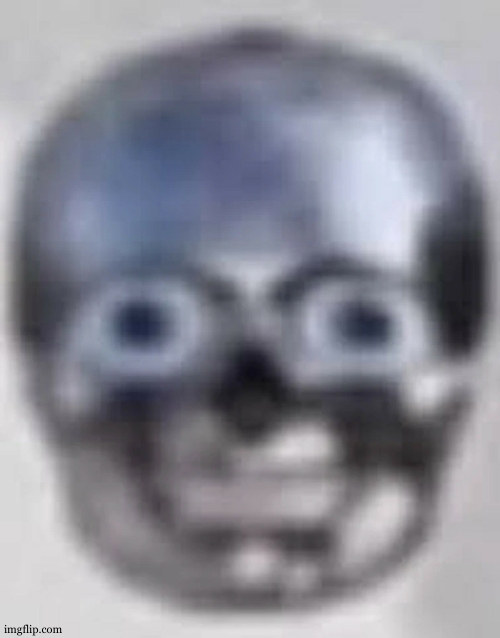Skull emoji | image tagged in skull emoji | made w/ Imgflip meme maker