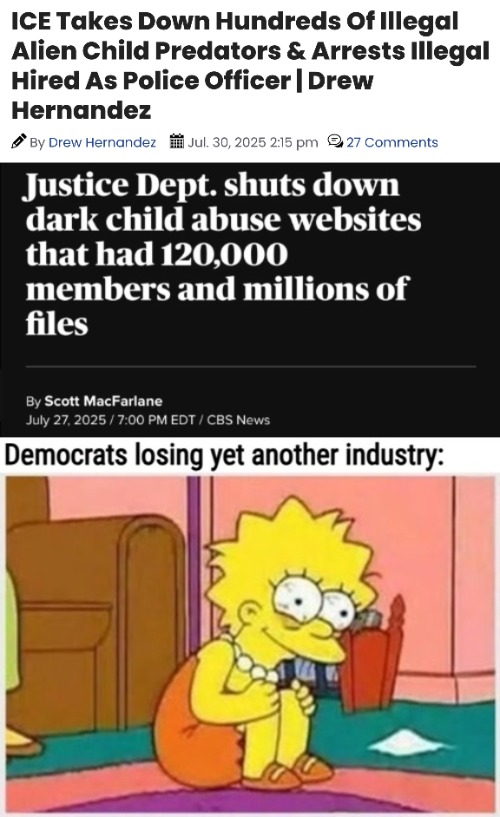 image tagged in illegal immigrants,crime,stressed lisa,democrats,sarcasm | made w/ Imgflip meme maker
