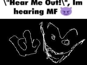 High Quality HMO mime Blank Meme Template