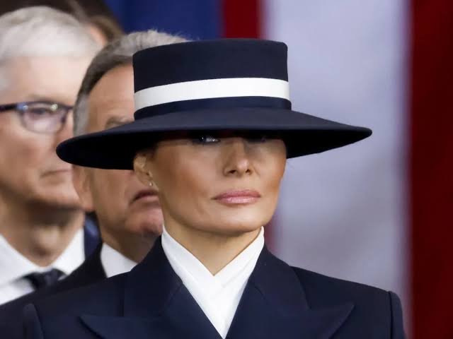 Melania side eye Blank Meme Template